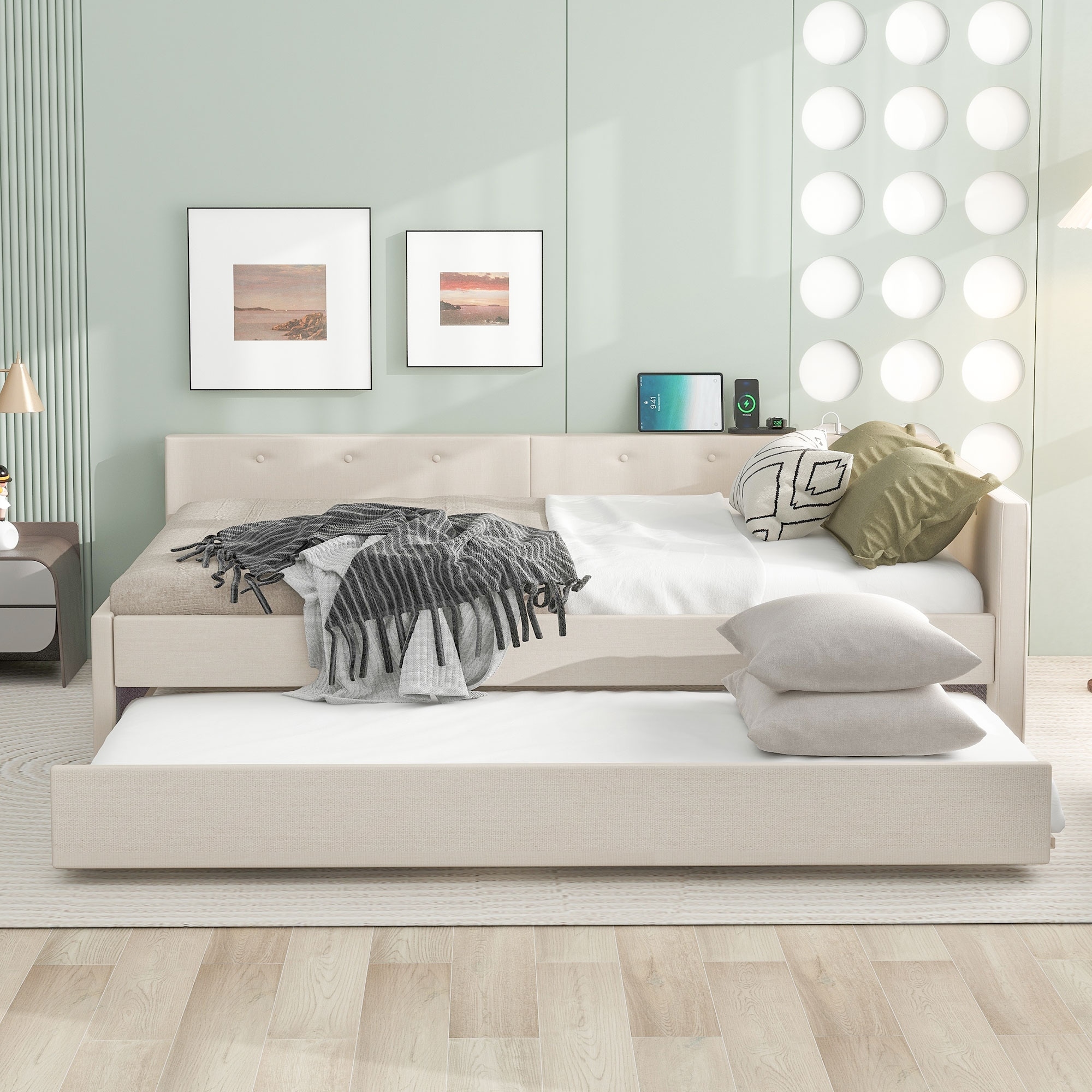 Low profile daybed shop frame