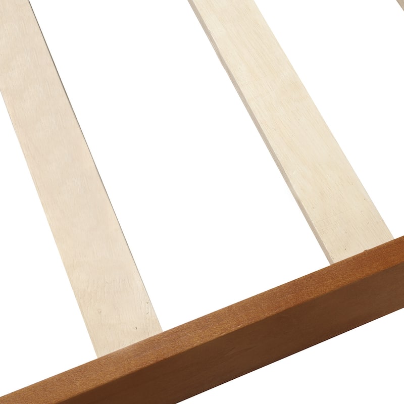 Twin Size Sleigh Bed Platform Bed Minimalist Bed