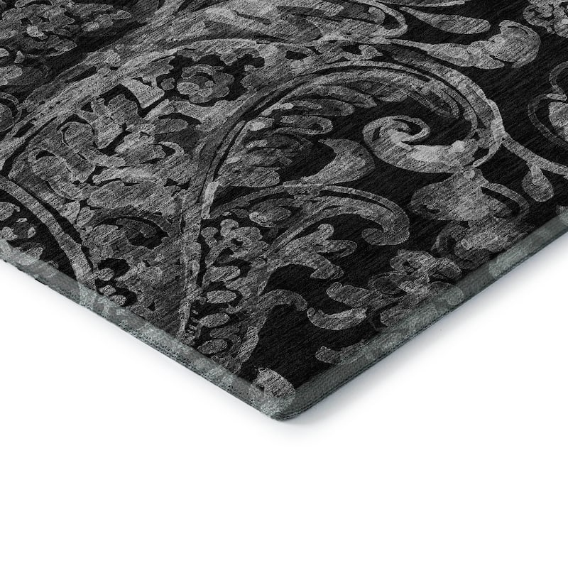 Premium Washable Super Soft Modern Paisley Mayfield Rug