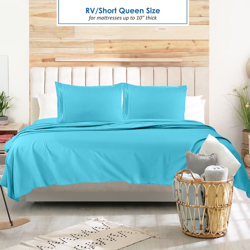 Empyrean Hotel Luxury 6 Piece Sheet Set - Super Soft Bedding Sheets & Pillowcases