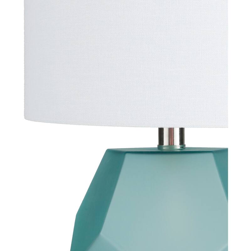 Artistic Weavers Otsu Aqua Modern Table Lamp - 17" H