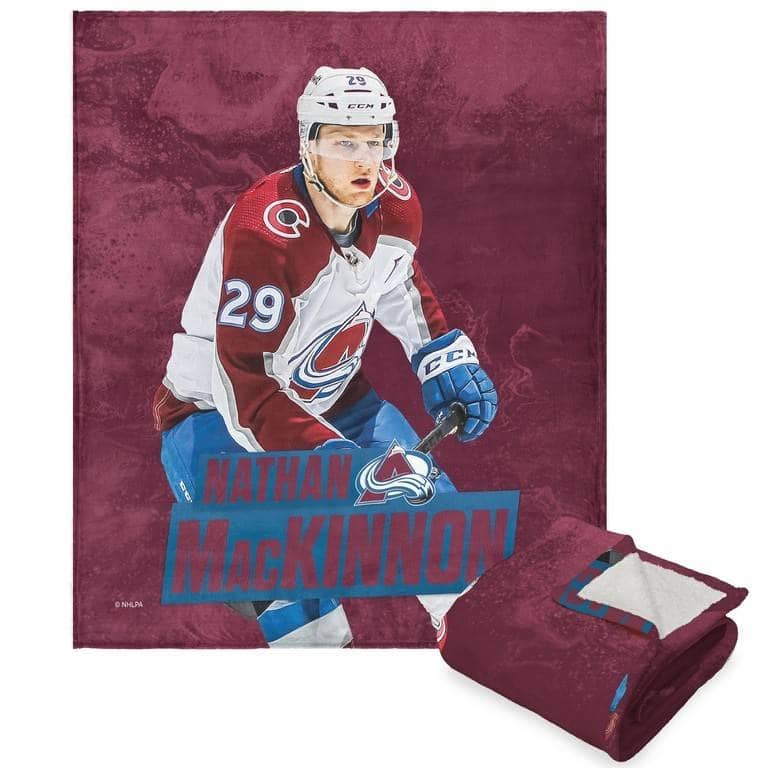 NHL Player Silk Touch Sherpa Throw Blanket