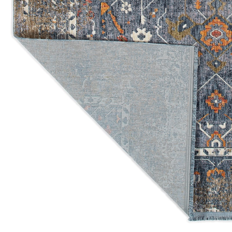 Artundra Denium Machine Made Flatweave Indoor Area Rug