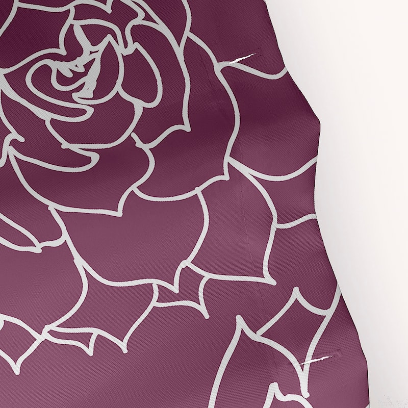 Olena Floral Print Shower Curtain