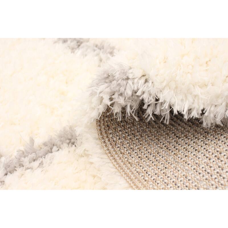ECARPETGALLERY Agadir Diamond Moroccan Shag Rug