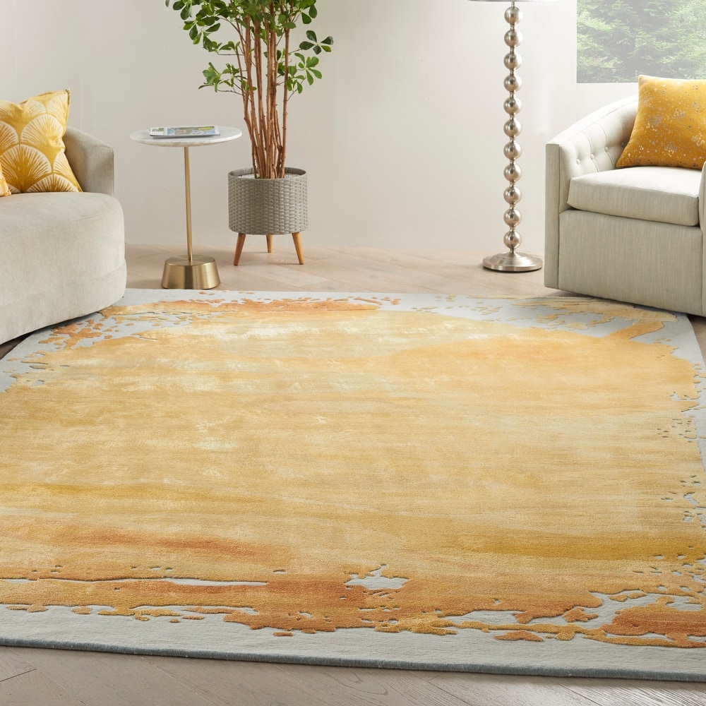 Nourison Prismatic Modern Abstract Shimmer Area Rug