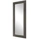 preview thumbnail 6 of 6, Uttermost Figaro Oversized Wooden Mirror - 33.5"x 81.5"