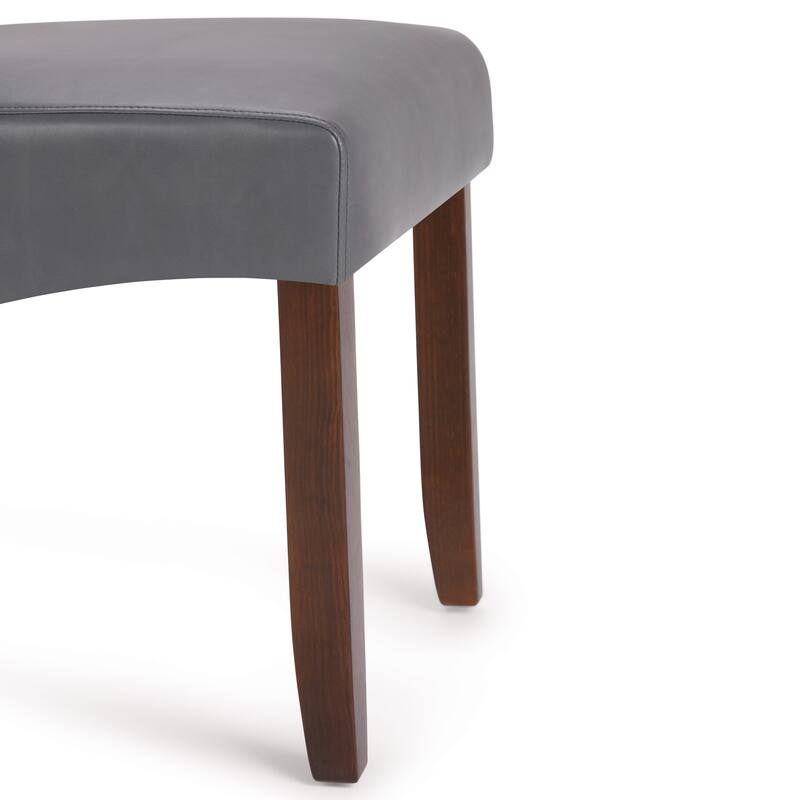 WYNDENHALL Essex Deluxe Tufted Parson Chair (Set of 2) - 18.9"w x 19.3"d x 42.1"h