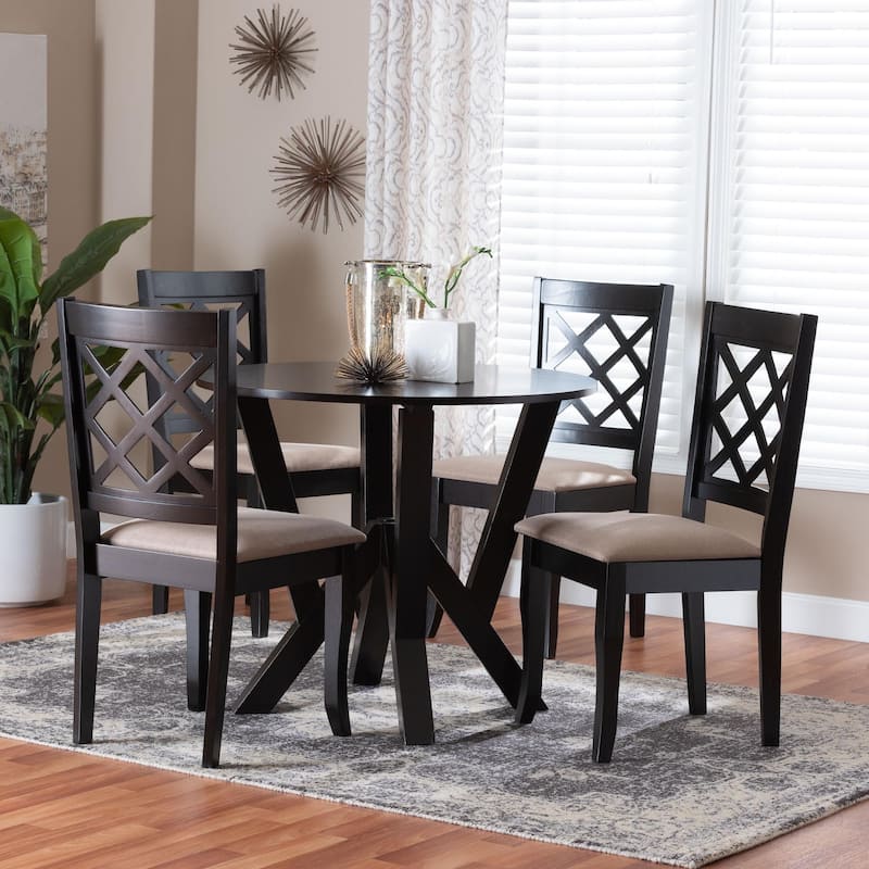 Adina Modern and Contemporary 5-Piece Dining Set
