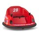 preview thumbnail 4 of 2, 12V Toddler Ride-On 360° Bumper Car with Remote Control for Indoor and Outdoor Fun - 27" x 26" x 16"