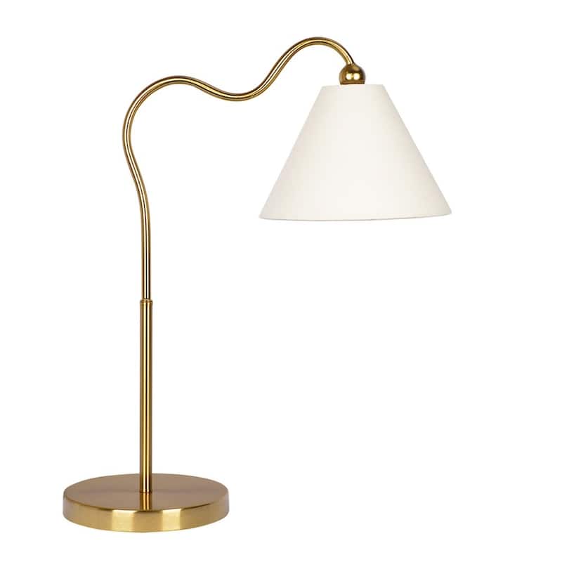 Elegant Halo Brass Ring Table Lamp