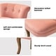 preview thumbnail 48 of 51, Xacobo Modern Velvet Tufted Vanity Stool with Wood Base by HULALA HOME