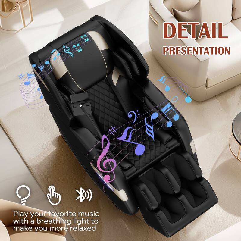 Massage Chair Recliner with Zero Gravity with Full Body Air Pressure