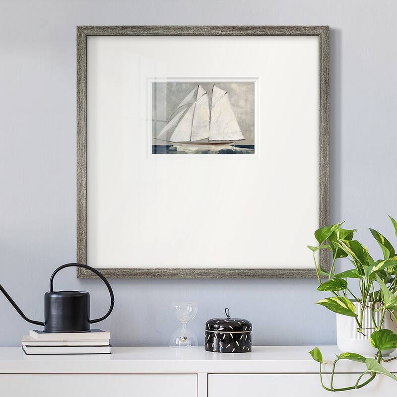 Setting SailPremium Framed Print