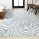 preview thumbnail 3 of 100, JONATHAN Y Nordby Abstract Groovy Striped Area Rug