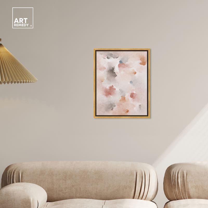 Art Remedy Cocadas Confectionery Framed Watercolor Boho Abstracts