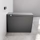 preview thumbnail 7 of 6, Concorde One Piece Smart Toilet 1.28 Gpf In Matte Gray With Heated Bidet, Air Drying, Night Light, Foot Sensor