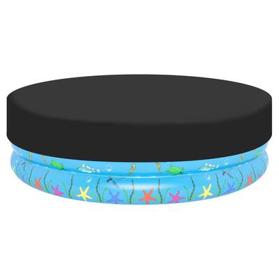 79"x12" Large Round Dog Pool Cover Foldable Waterproof Bath Pool Cover