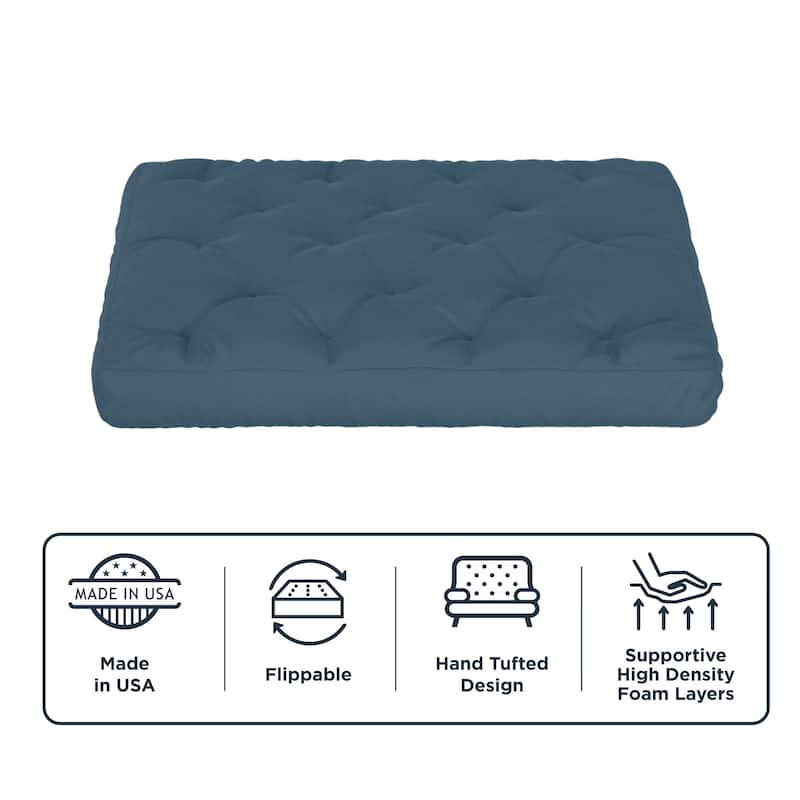 Loosh Home 12" Canvas Futon Mattress