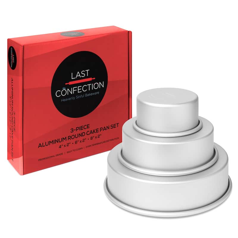 Round Aluminum Cake Pan Sets