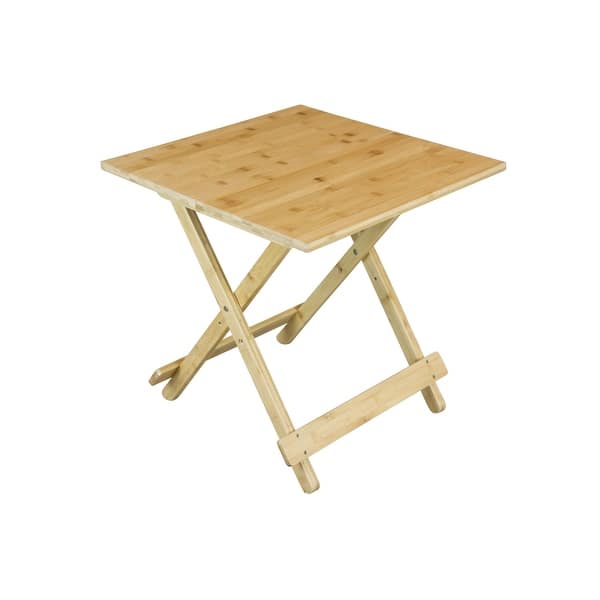 Solid Bamboo Folding Table Bed Bath & Beyond 35087429