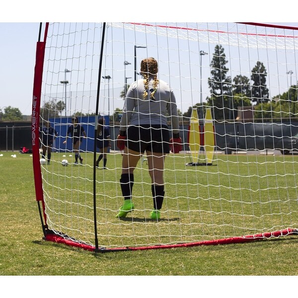 PowerNet 6x4 Portable Soccer Goal Training Practice Net w/ Carrying Bag 