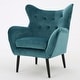 preview thumbnail 10 of 68, Alyssa Mid-century Upholstered Arm Chair by Christopher Knight Home - 30.25"D x 34.25"W x 39.75"H