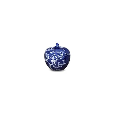 Handmade Plum Melon Decorative Jar