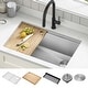 Kitchen Sinks that Match Karran Kitchen Sink Basket Strainer