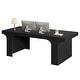 preview thumbnail 41 of 44, 70.9" Executive Desk, Large Wood Computer Office Desk, Writing Table Business Workspace Home Office Accent Desk