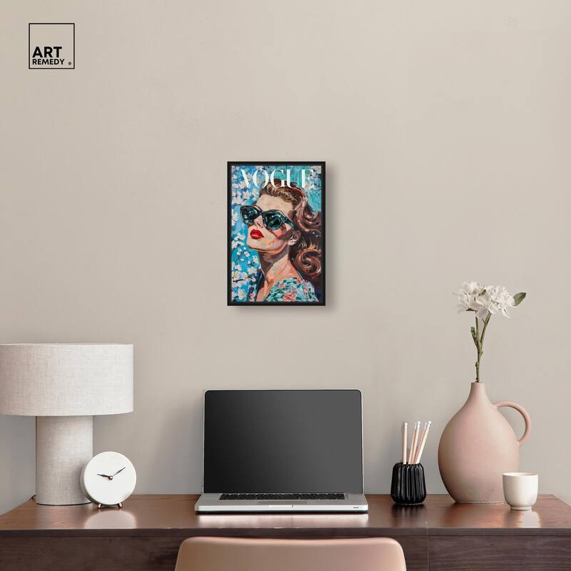 Autumn Blossom Icon Canvas by Art Remedy