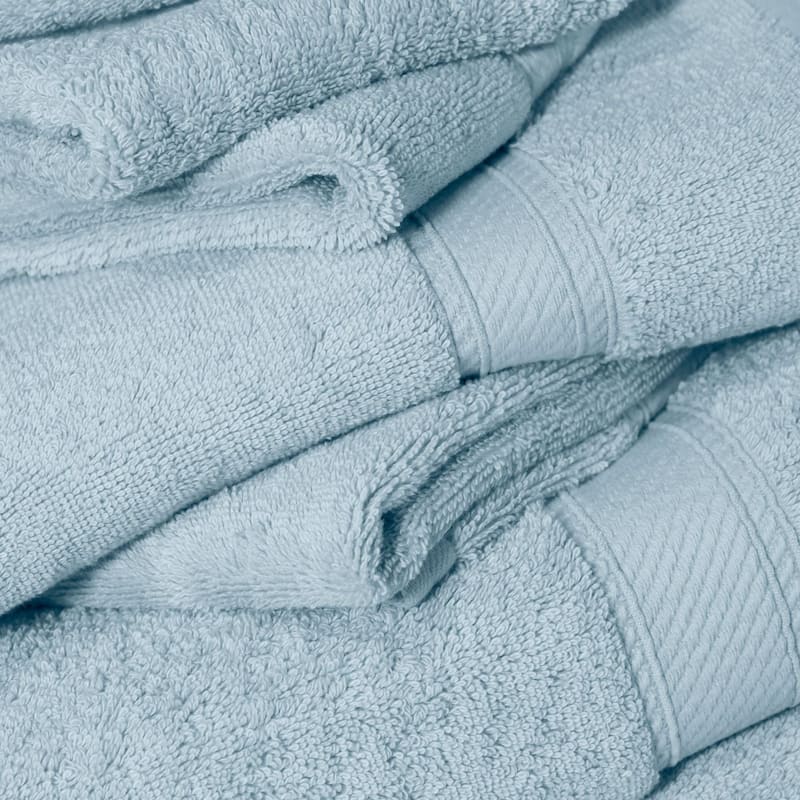 Blue Nile Mills Luxury 2-Piece Egyptian Cotton Bath Sheet Set, Thick Absorbent Oversized Bathroom Towels