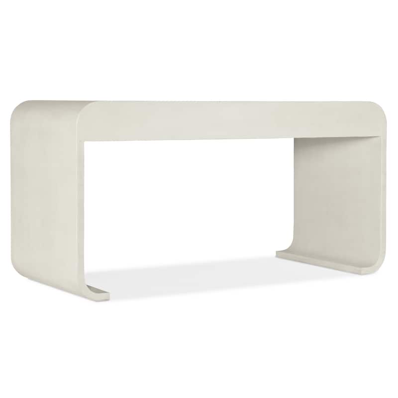Hooker Furniture 6350-10460 60" Raffia and Wood 3 Drawer Writing Desk