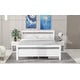 preview thumbnail 6 of 10, Queen Wooden Platform Bed with Drawers, Bedside Tables, and Headboard, White