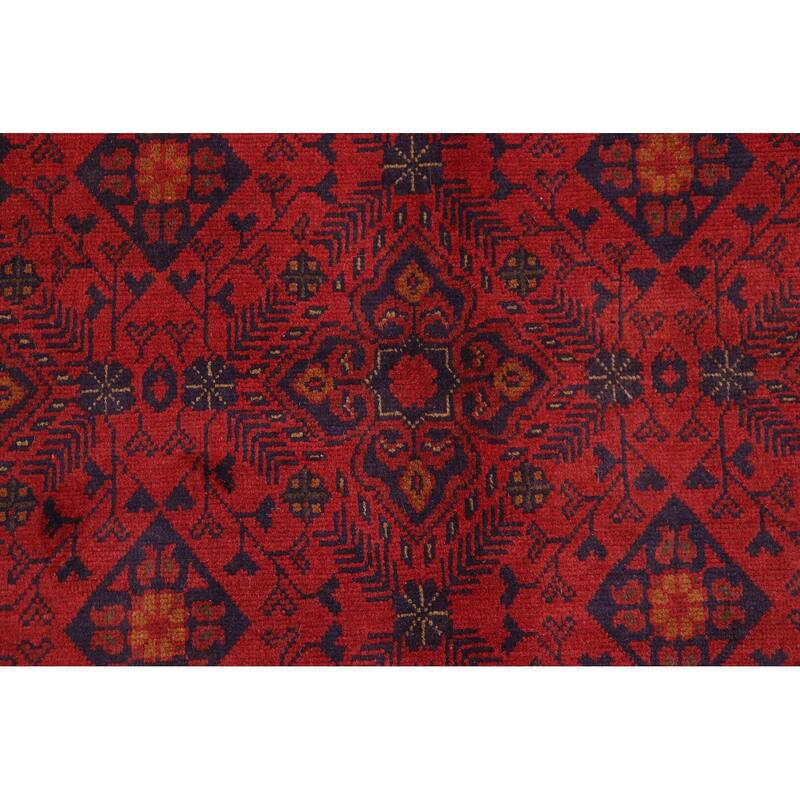 Antique Biljik Khal Mohammadi Sana Wool Rug - 6'7'' x 9'8''