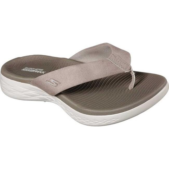 skechers on the go 600 flip flops