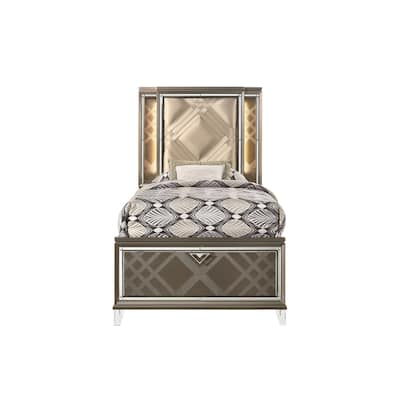 Synthetic leather Full Bed