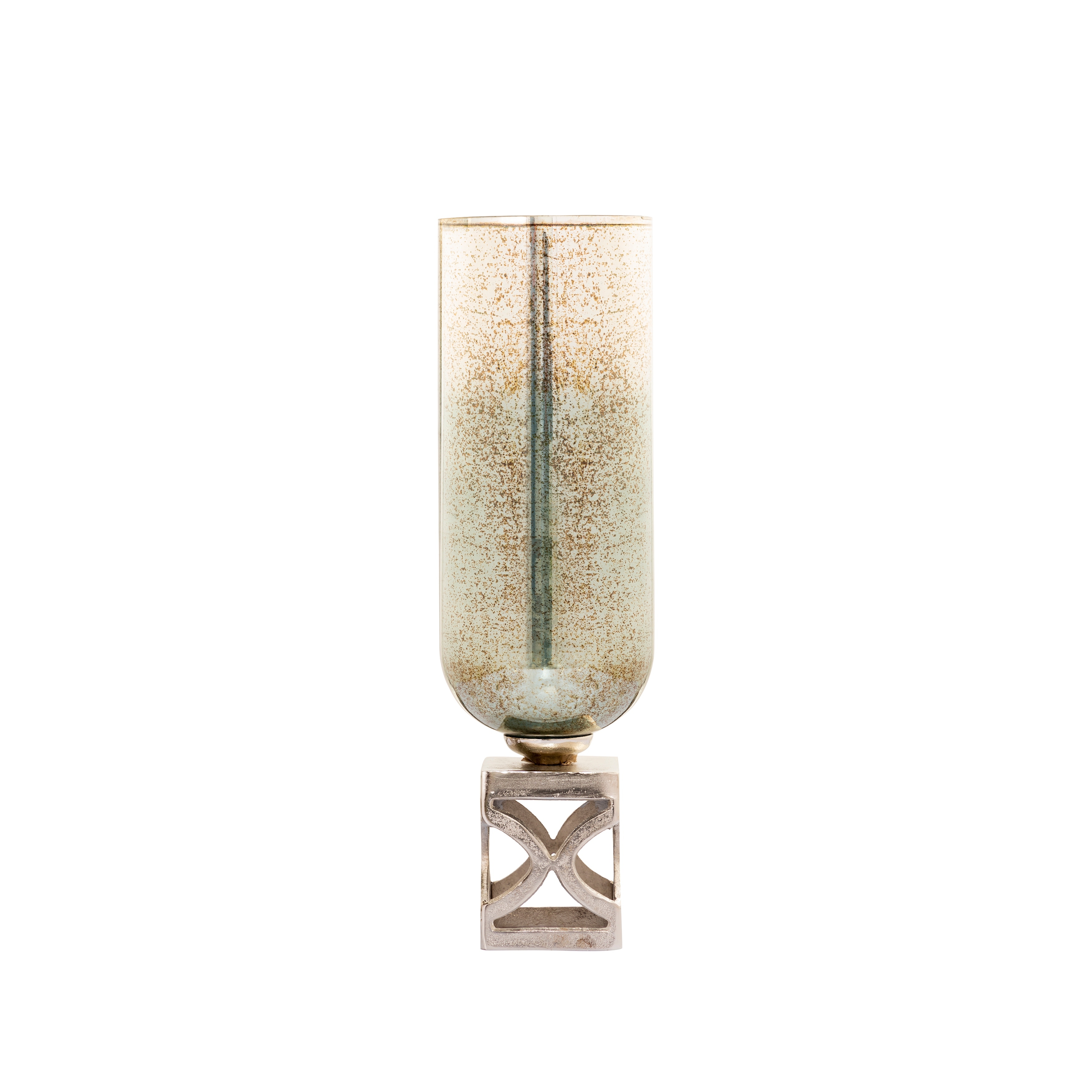 Atlas Opal Ombre Mercury Glass Vase