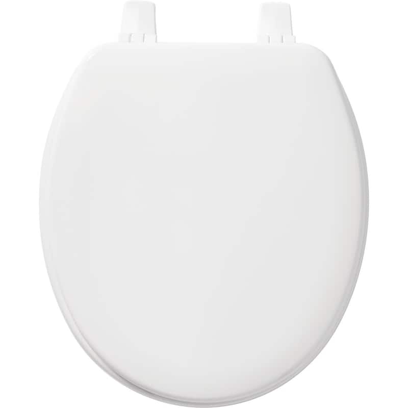 Bemis Round Closed Baby / Toddler Molded Wood Front Toilet Seat and