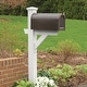 preview thumbnail 1 of 45, HIGHWOOD Eco-friendly Hazleton Mailbox Post