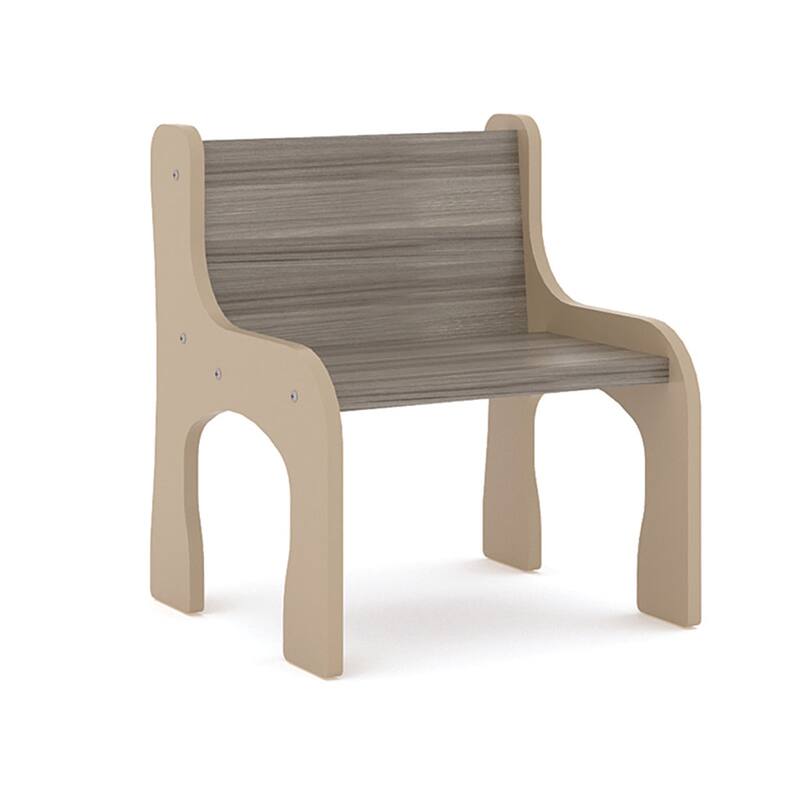 Tot Mate 8" Laminate Activity Chair Pack of 2, Assembled