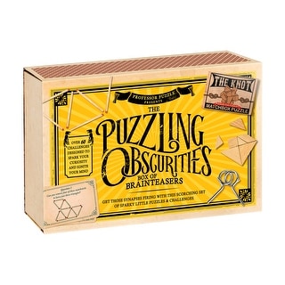 The Puzzling Obscurities Box of Brainteasers - N/A