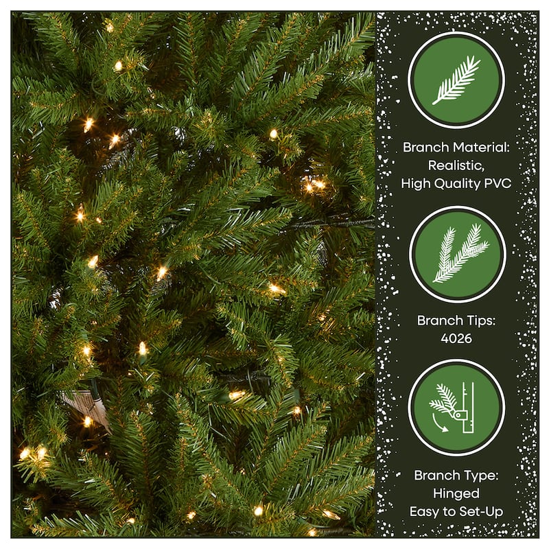 National Tree Company 9 ft. Dunhill Fir Christmas Tree - 9 Foot