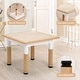 preview thumbnail 11 of 28, Kids Table and Chairs Set, Height Adjustable Desk with 4 Seats for Ages 2-10