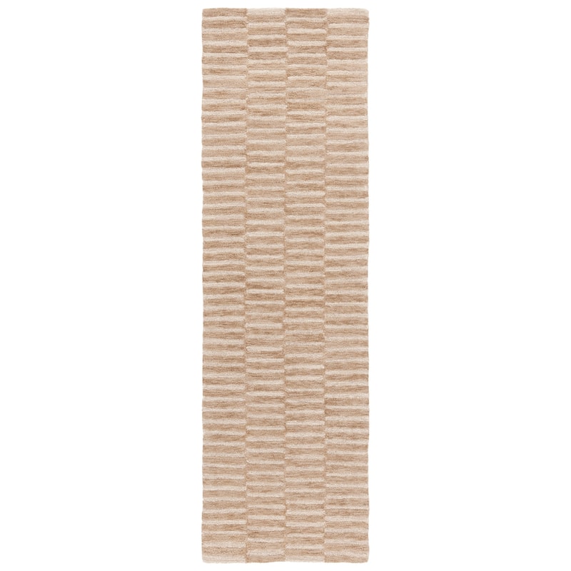 SAFAVIEH Hand-Tufted Ebony Eiliv Modern & Contemporary Wool Rug