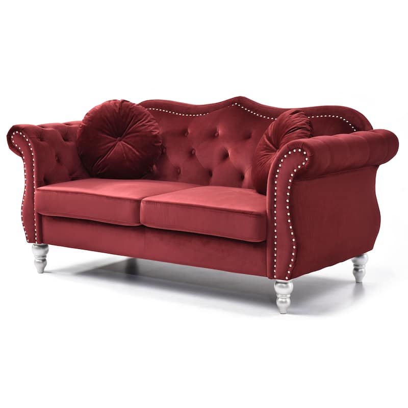 Hollywood Velvet Loveseat