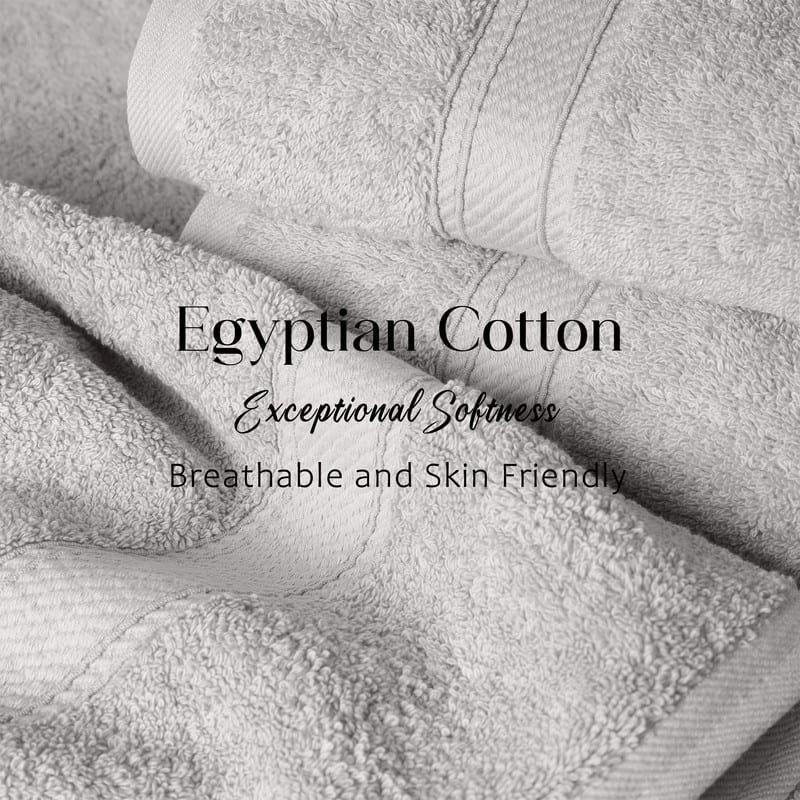 Superior Luxury Egyptian Cotton Bath Towel Set of 2 Ultra Plush, Heavyweight, Absorbent Spa & Hotel Quality Bath Towels Set