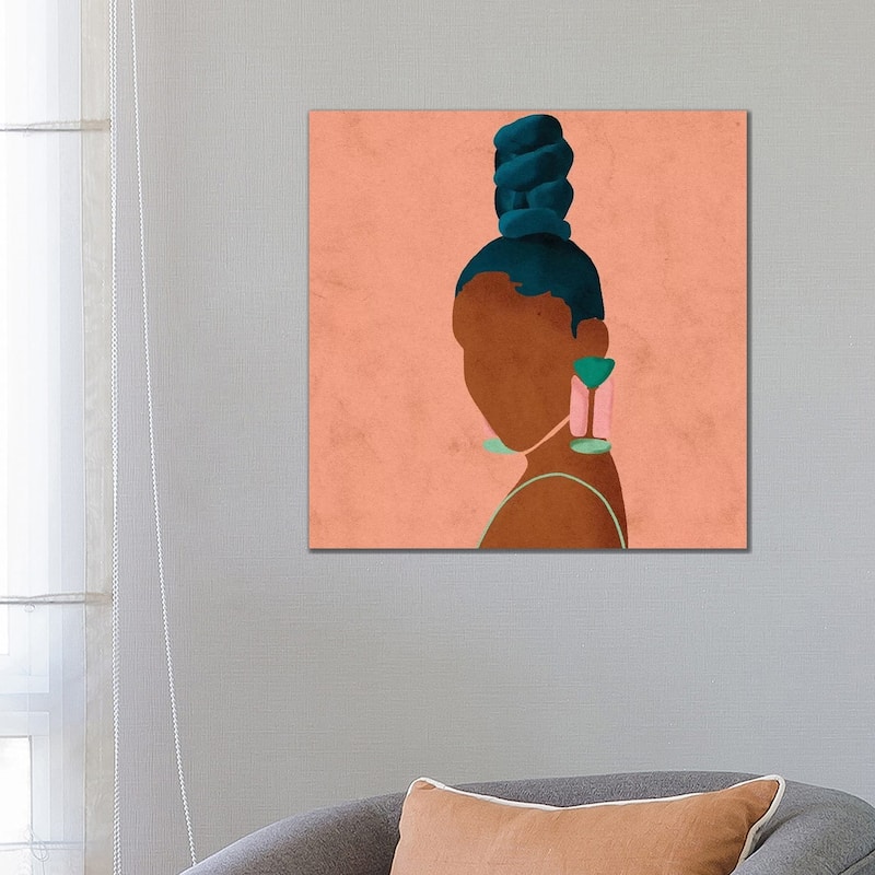 iCanvas "Luz Pink" by Reyna Noriega Canvas Print - 26x26x1.5
