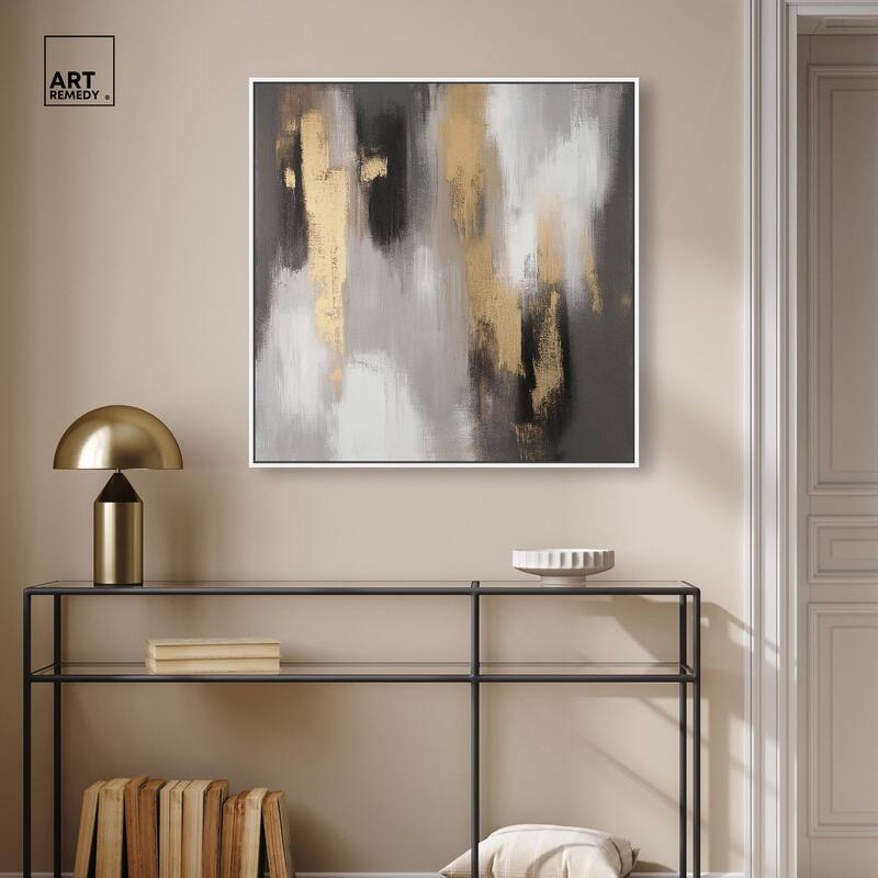 Gleaming Abyss I Canvas by Art Remedy
