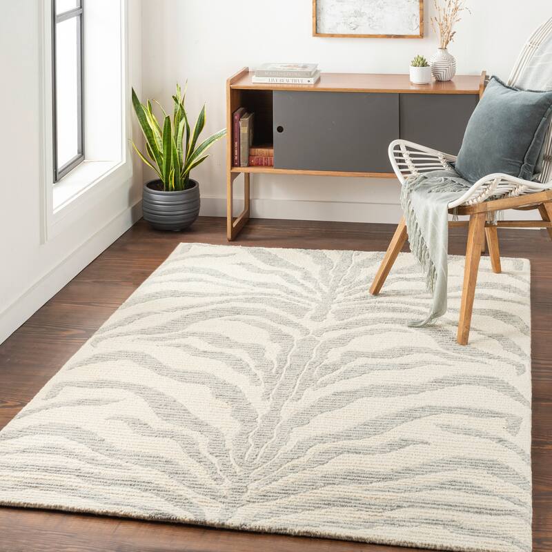 Artistic Weavers Celiena Handmade Modern Zebra Wool Area Rug